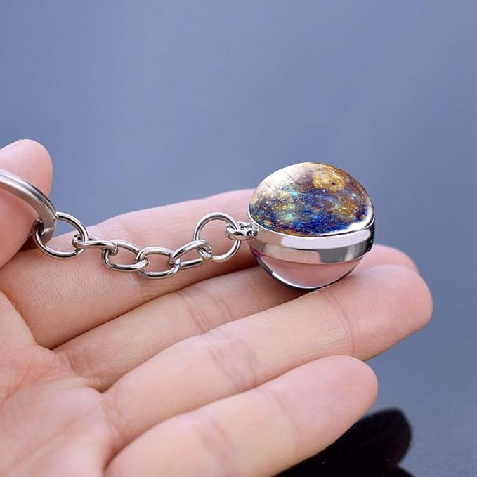 JWPavilion Solar System Planet keychain Accessories Pendant Glow In The Dark - Image 3
