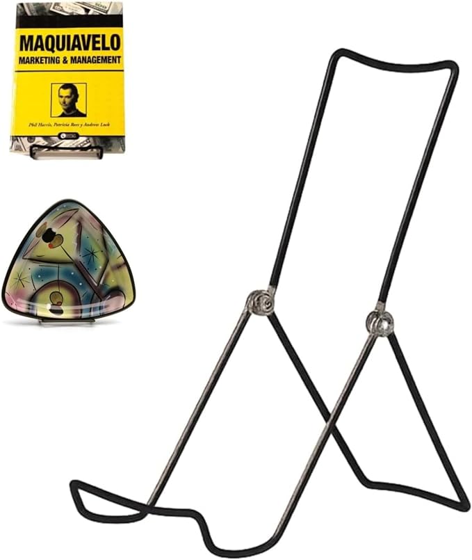 KINGDOM SOLUTIONS MADE IN USA 48-Pack Adjustable Black Metal Easels by KINGDOMSOLUTIONS