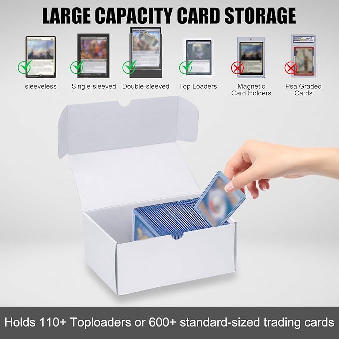 Trading Card Storage Box, Collectible Trading Cards - Image 3