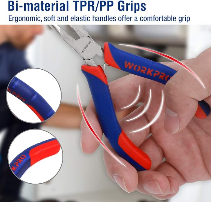 WORKPRO 6-piece Mini Pliers Set - Image 4