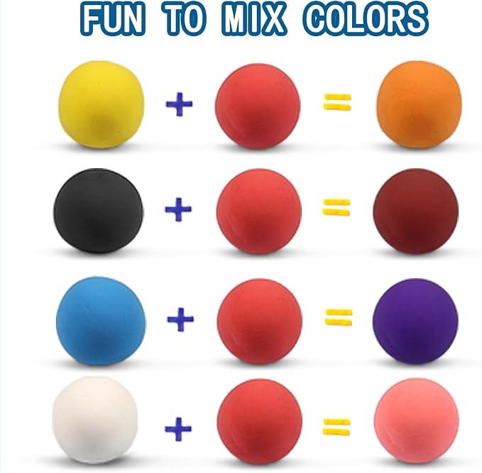 ifergoo Red Air Dry Clay, DIY Creative Modeling Clay - Image 4