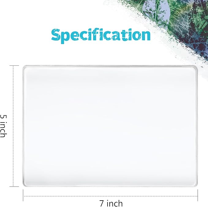 Vollence 5" X 7" Gel Monoprinting Plate Reusable Art Plate - Image 2
