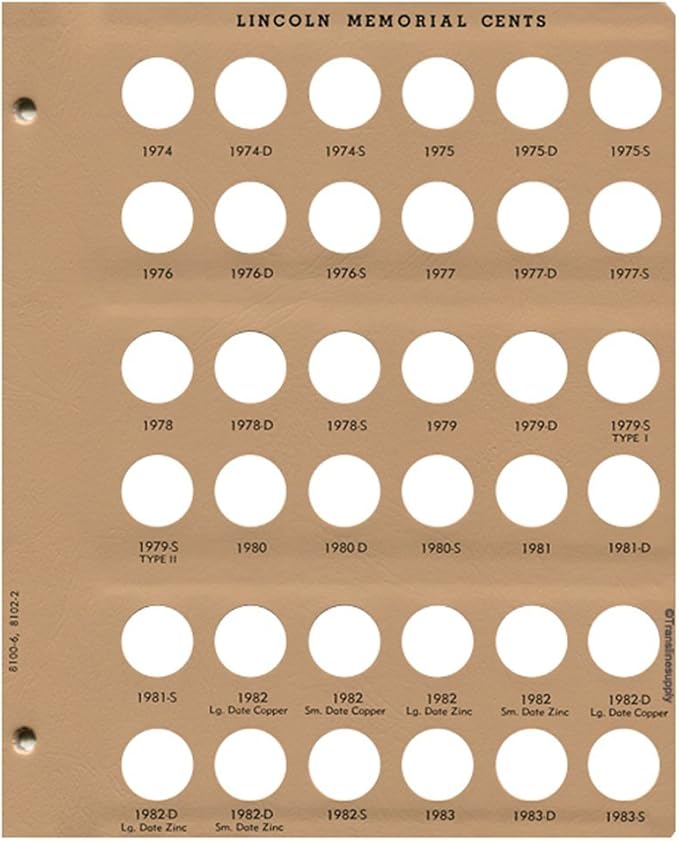 Dansco US Lincoln Cent with Proof Coin Storage Album 1909 - Image 7