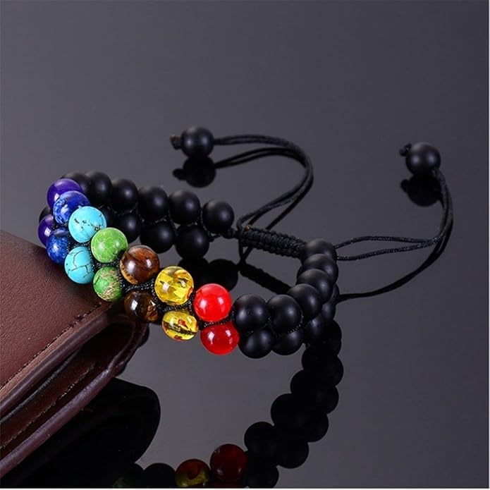 ONLYJUMP Planet Bracelet Solar System Universe Galaxy Bracelet Handmade Natural - Image 5
