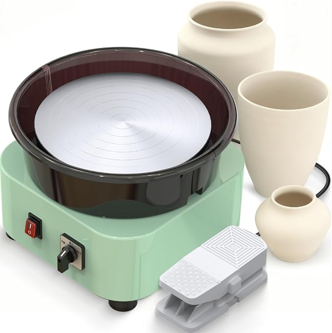 Alldeer 11-inch Pottery Wheel, 350W Electric Ceramic Forming Machine by Alldeer