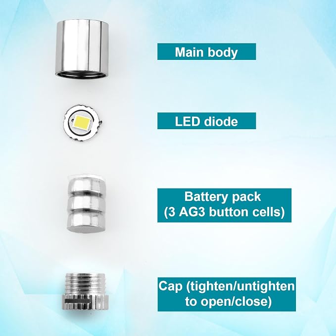 10pcs Micro Led Lights, Battery Powered Tiny Led Lights Small Mini Dollhouse - Image 3