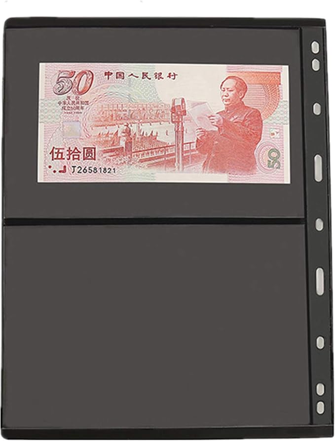 MUDOR Stamp Pages for Stamp Collection Album Binder Book, 10 Sheet 2 Row | 2 - Image 5