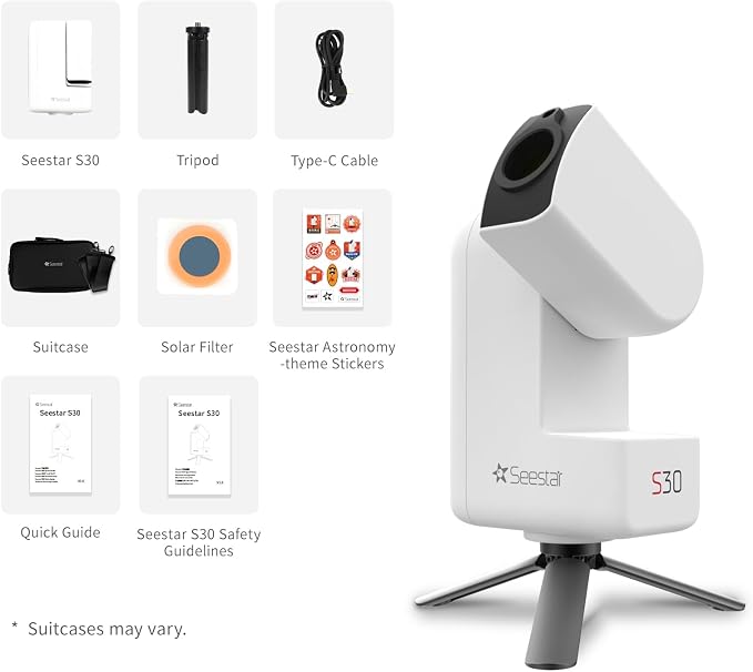 ZWO Seestar S30 All-in-One Smart Digital Telescope/Camera Compact and Portable - Image 3