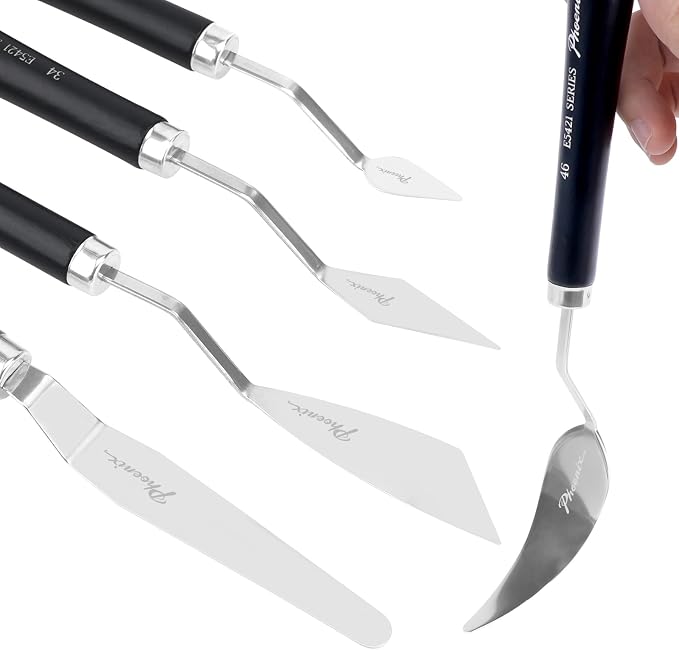 PHOENIX Flexible Palette Knife Set - Image 2