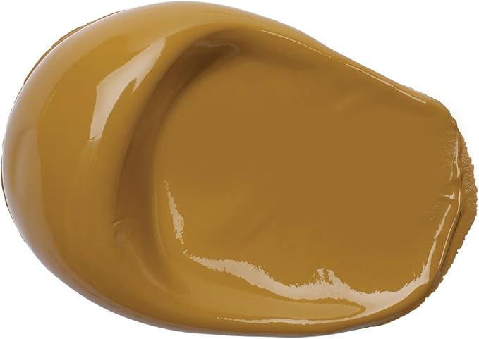 Liquitex BASICS Acrylic Paint, 118ml Tube, Bronze Yellow - Image 2