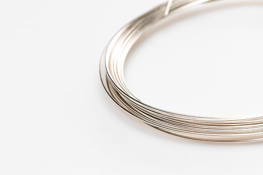 CRAFT WIRE 24 Gauge, 925 Sterling Silver Wire Half Hard Made in USA - 1FT | - Image 5