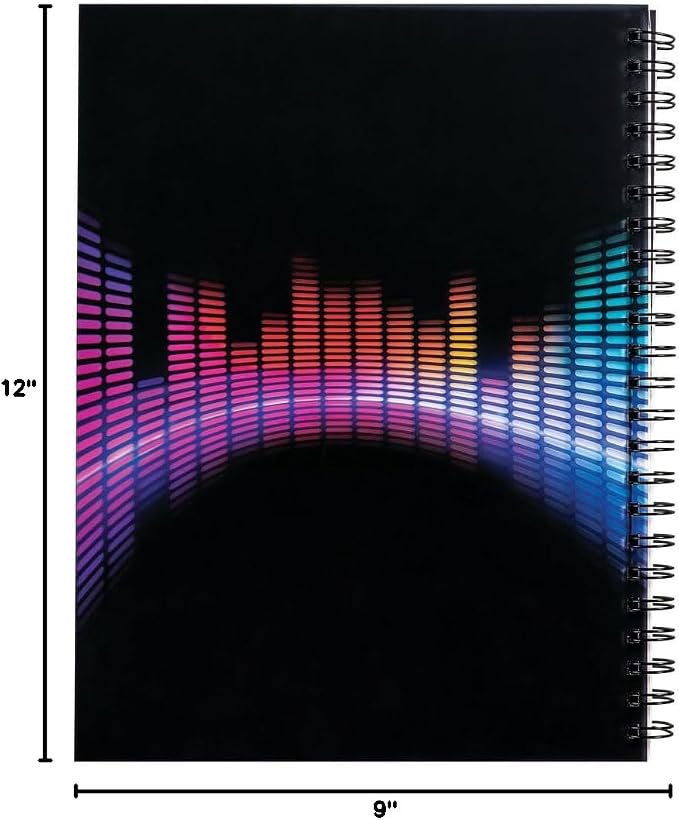 UCreate Fashion Poly Sketch Book, Sonic Vibes - Image 8