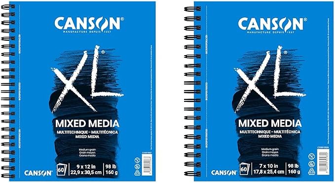 Canson XL Series Mixed Media Art Paper Pad Bundle by Unknown