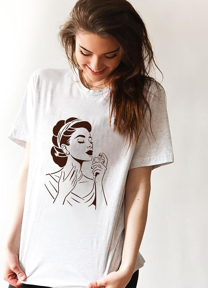 FINGERINSPIRE 4Pcs Perfume Woman Painting Stencil - Image 6