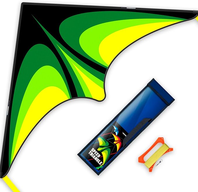 Delta Kite Set for Kids and Adults, Extremely Easy to Launch for Beginners by SGftre