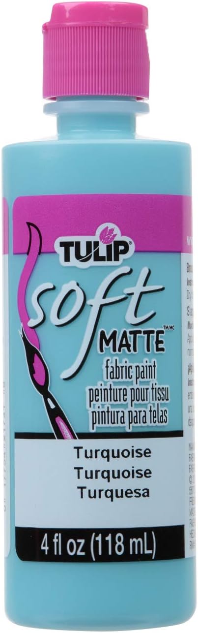 Tulip Soft Fabric Paint, Stays Soft and Flexible, Permanent Paint, by Tulip