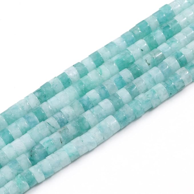 150Pcs 4×2mm Natural Chrysoprase Spacer Stone Beads by Nitopupu