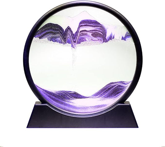Arthink Moving Sand Art Picture, Liquid Motion 3D Sea Sandscape in Motion by Arthink