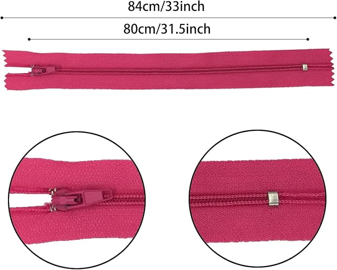 Zipper, DOITEM 24 pcs 32 inch Zippers - Image 3