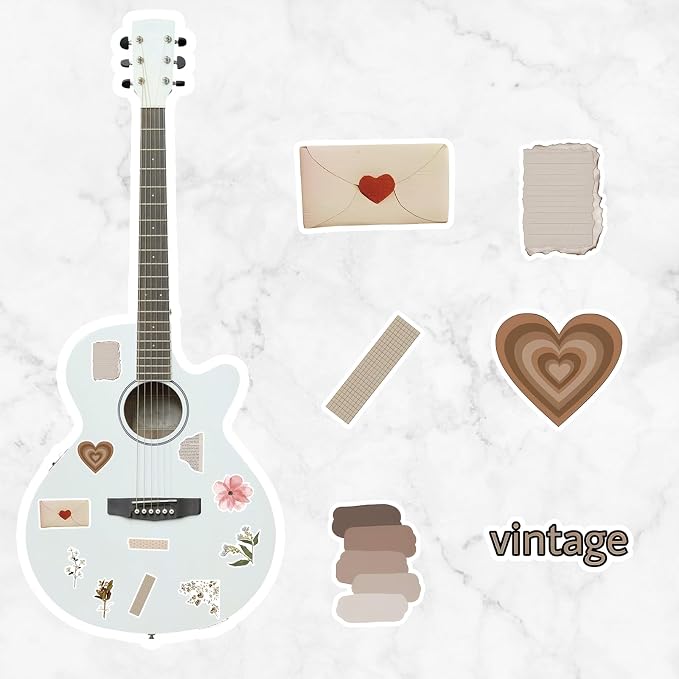 120 PCS Vintage Aesthetic Stickers - Image 5
