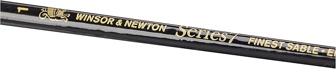 Winsor & Newton Series 7 Kolinsky Sable Brush, Round SH #1 - Image 2