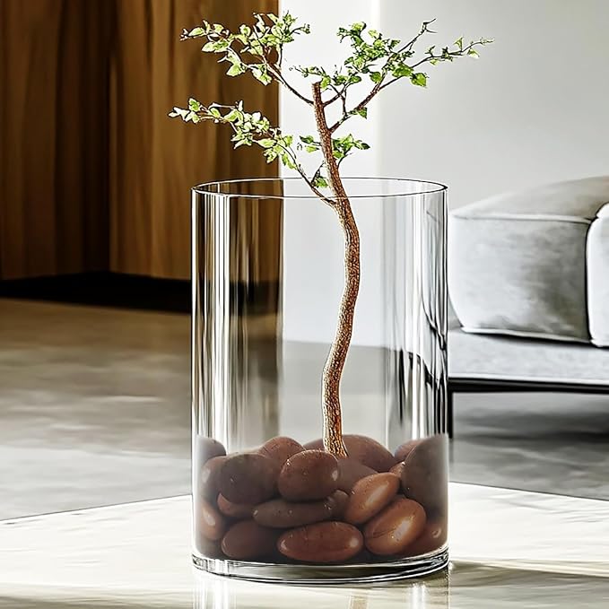 YISZM Rocks for Plant 2lbs, High Polished Decorative Stones Vase Filler Fish - Image 3