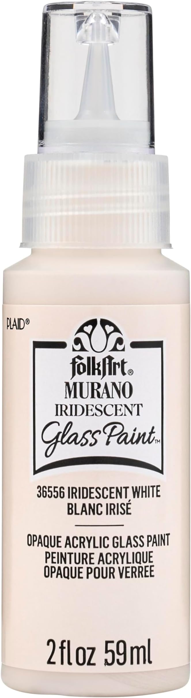 FolkArt Murano Iridescent Acrylic Glass Paint, 2 fl oz by FolkArt