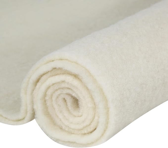 30" x 39" Wool Felt Fabric, Pure Merino Felt Fabric by FINDUFA