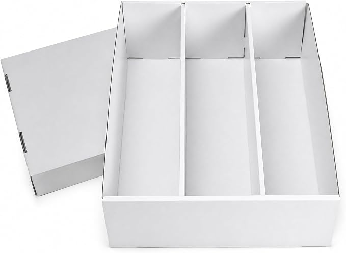 RLAVBL 1 Pack Trading Card Storage Box, Cardboard Card Boxes 2700 Count | by RLAVBL