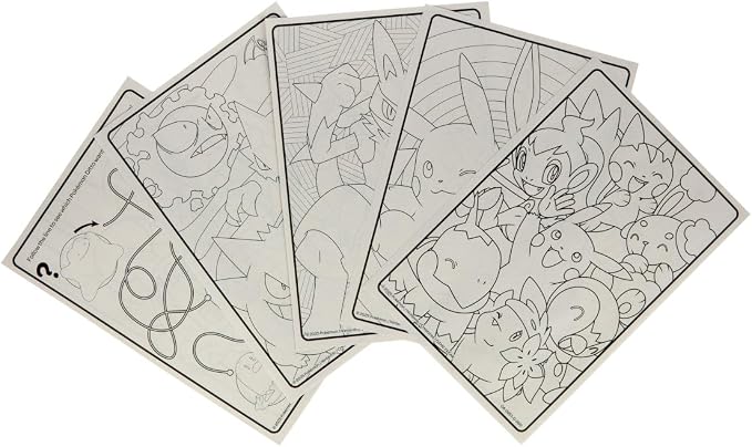 Crayola Giant Pokemon Coloring Book, 2 Sticker Sheets, Coloring Book - Image 5