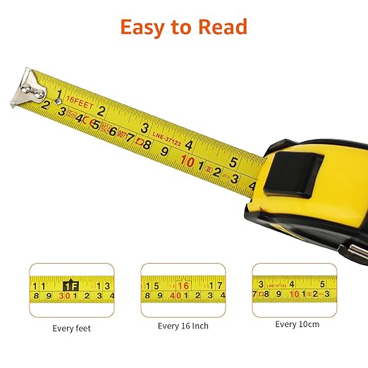 Amazon Basics Self-Locking Tape Measure - Image 2