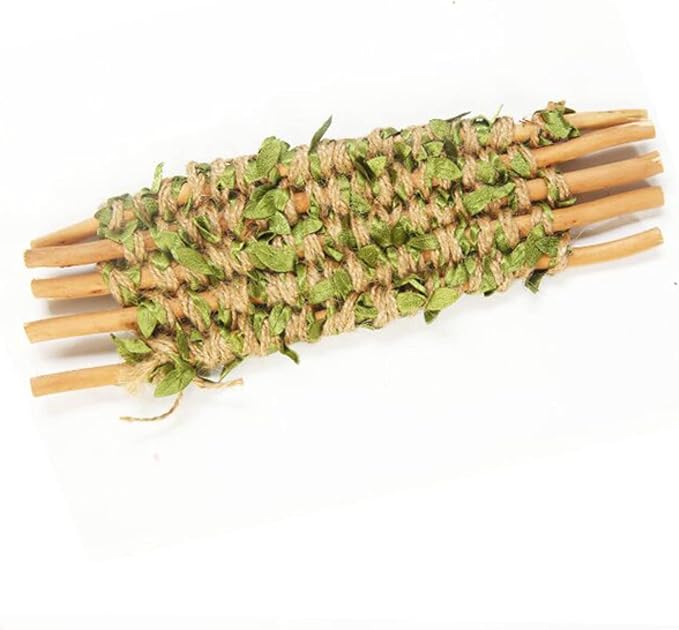 33 feet Natural Twine Purple Leaf Jute 3ply 2MM Rope Hemp Burlap Ribbon String - Image 4