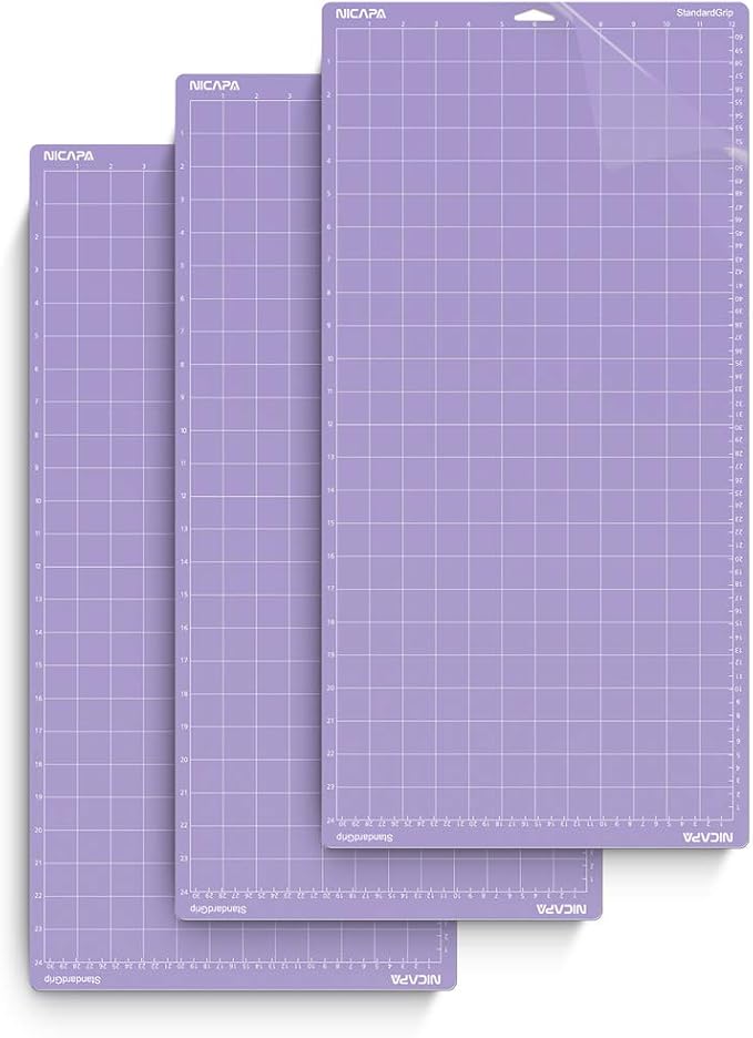 Strong Grip Cutting Mat for Cricut Maker 3/Maker/Explore 3/Air 2/Air/One Strong by NICAPA