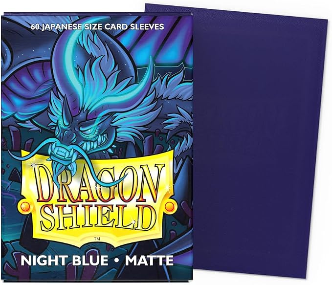 Dragon Shield Card Sleeves, Matte Night Blue 60CT - Image 2
