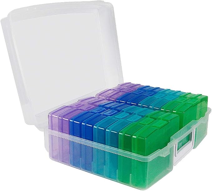 novelinks Photo Storage Box and 16 Inner 4" x 6" Photo Storage Containers | - Image 2