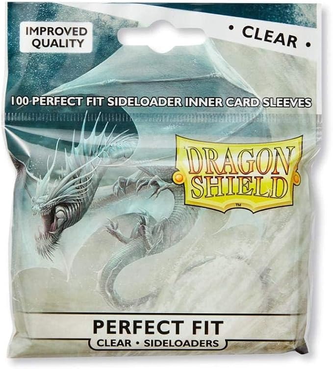 5 Packs Dragon Shield Inner Sleeve Sideloader Clear Standard Size 100 ct Card - Image 6