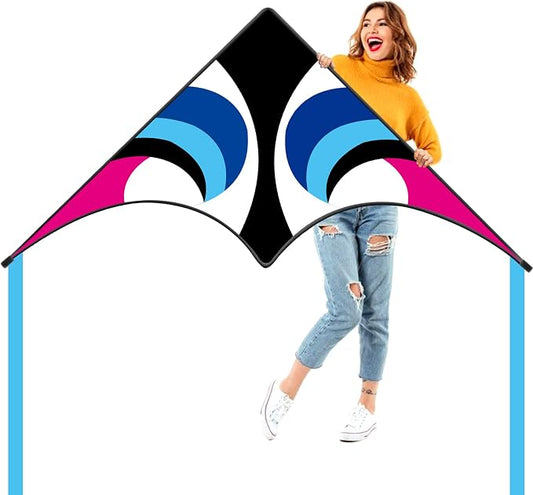 Large Single Line Beach Kite for Adults by Kaiciuss