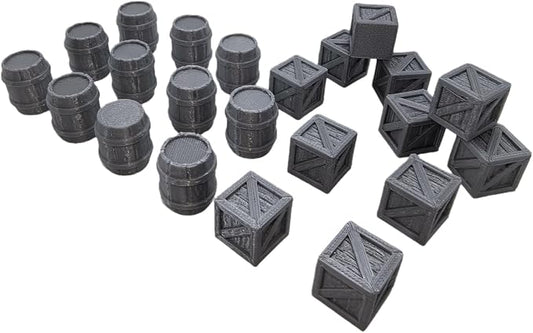 Crates and Barrels DND Terrain Compatible DND Terrain by Unknown