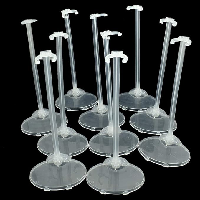 10pcs Transparent Stand Support by LonganCraft