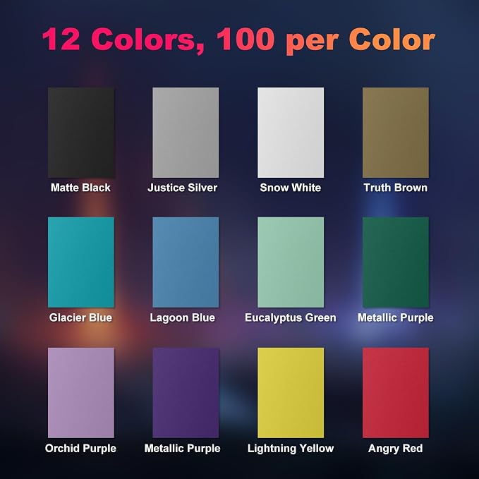 1200 Pack Card Sleeves, Matte Dual Trading Card Sleeves - Image 2