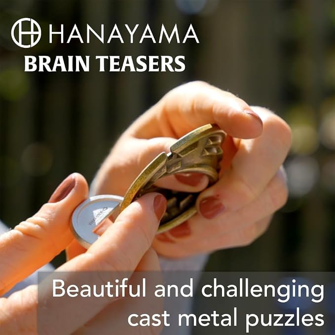 BePuzzled | Chain Hanayama Metal Brainteaser Puzzle Mensa Rated Level 6 - Image 4