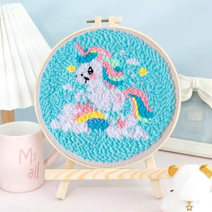 Punch Needle kit, Colorful Animal Punch Needle Kits - Image 2