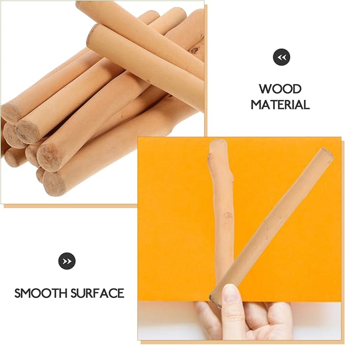 EXCEART Natural Drift Wood Pieces 12Pcs - Image 5