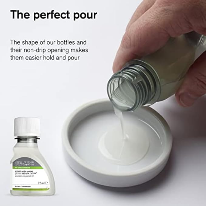 Winsor & Newton Linseed Stand Oil, 75ml Bottle - Image 5