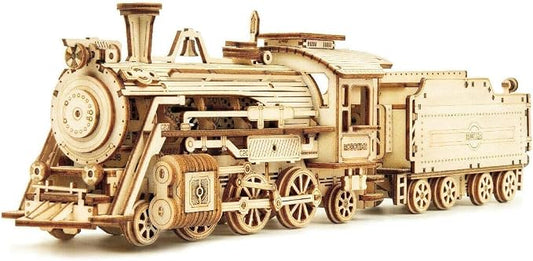 ROKR Model Car Kits Wooden 3D Puzzles Model Building Kits by ROKR-InterestingSmartPuzzleToys