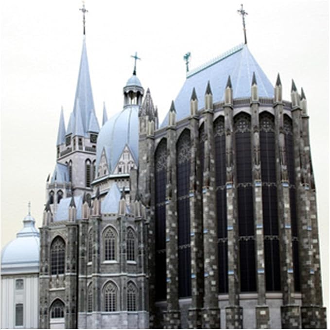 Aachen Cathedral DIY Paper Model Kit - Image 5