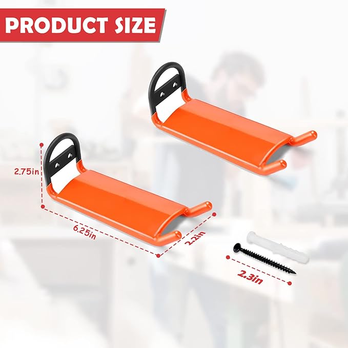 AHOWPD Cornhole Boards Hanger, Cornhole Accessories Wall Mount, Cornhole Board - Image 5