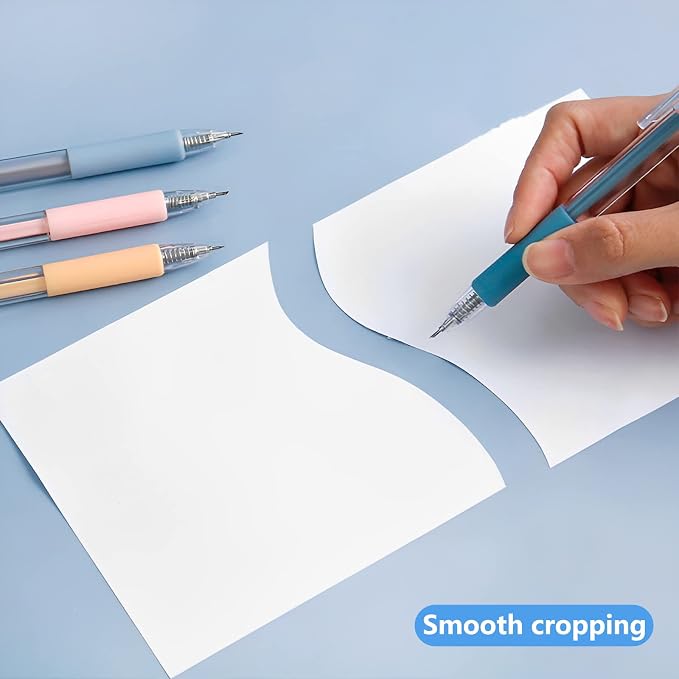 4 Pcs Craft Knife Exacto Knife Paper Cutter Pen Craft Cutting Tools Pen Knife - Image 3