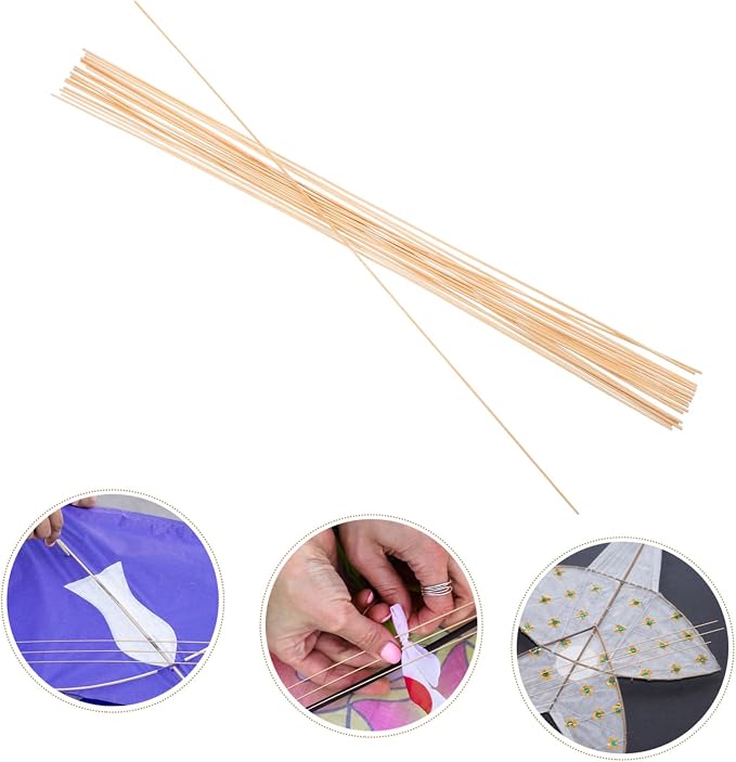 BESPORTBLE 20pcs Bamboo Crafting Sticks - Image 8