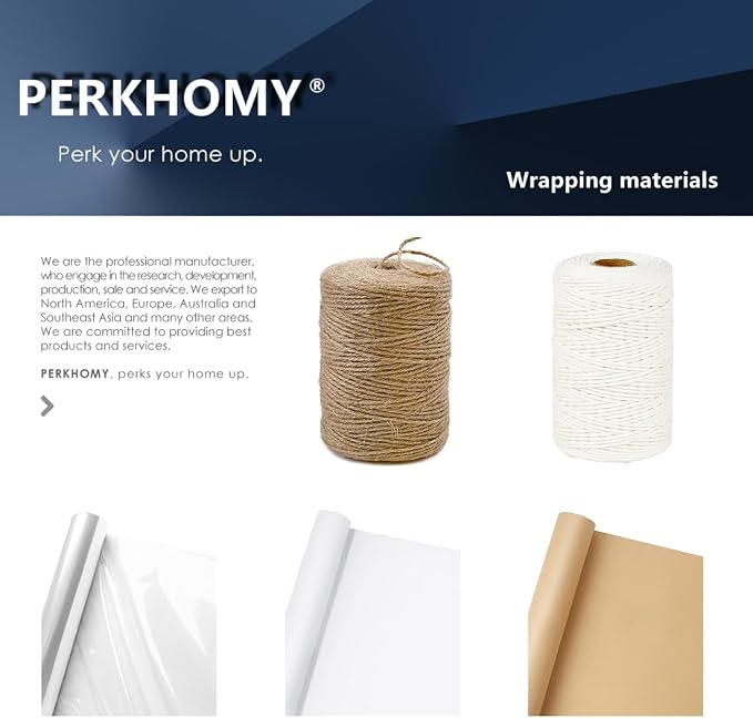 PerkHomy Craft Paper Roll 17.5" x 1 - Image 7